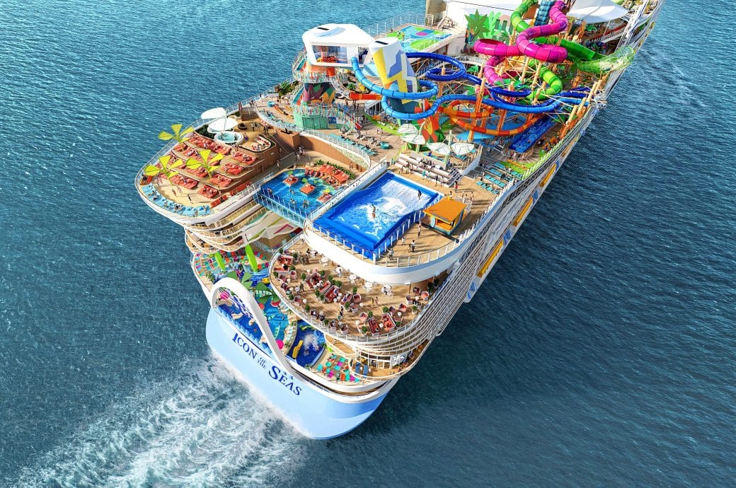 was wiegt ein kreuzfahrtschiff