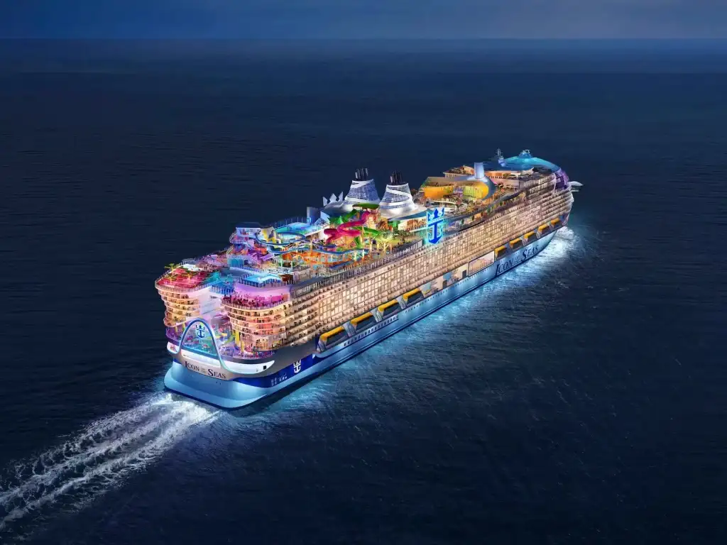 was wiegt ein kreuzfahrtschiff