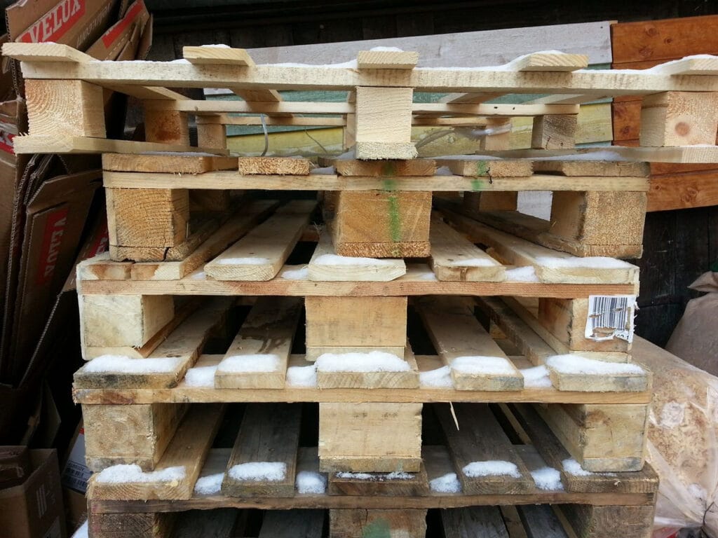 was wiegt eine holzpalette 