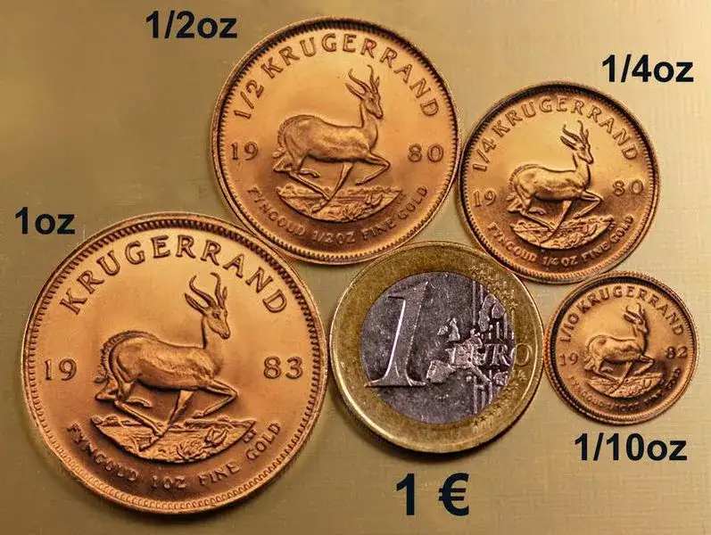 was wiegt eine unze krügerrand