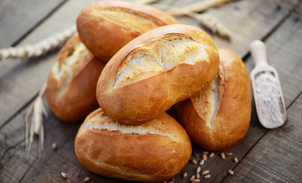 was wiegt ein brötchen vom bäcker
