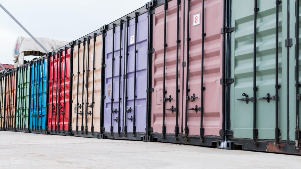 wiegt seecontainer