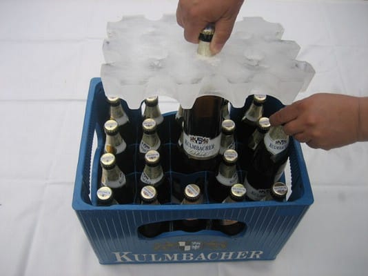 was wiegt eine kiste bier