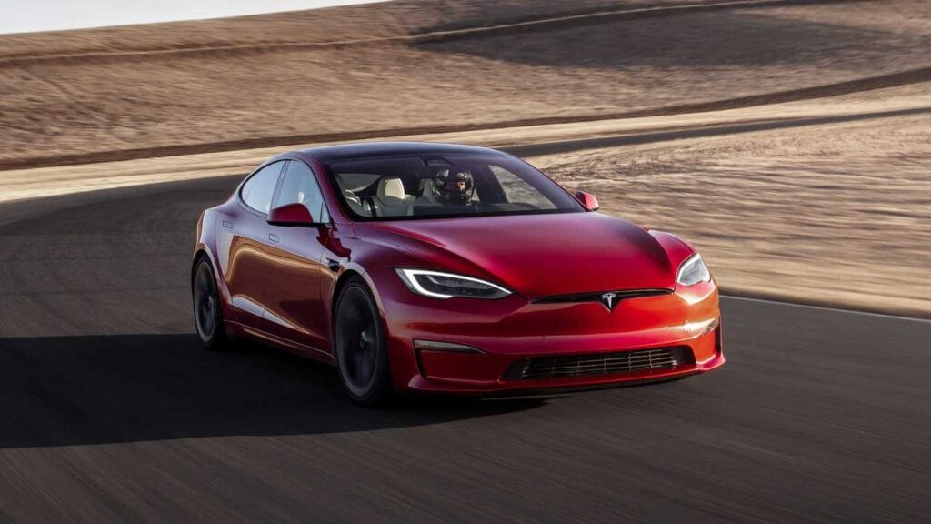 Tesla Model S wiegt