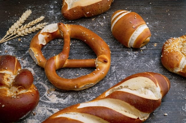wie viel wiegt eine brezel