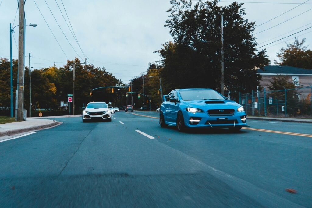 was müssen sie tun wenn sie den fahrstreifen wechseln wollen