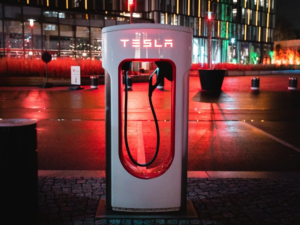 Ladestation für Elektrofahrzeuge von Tesla