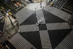 was gilt unmittelbar vor und auf zebrastreifen