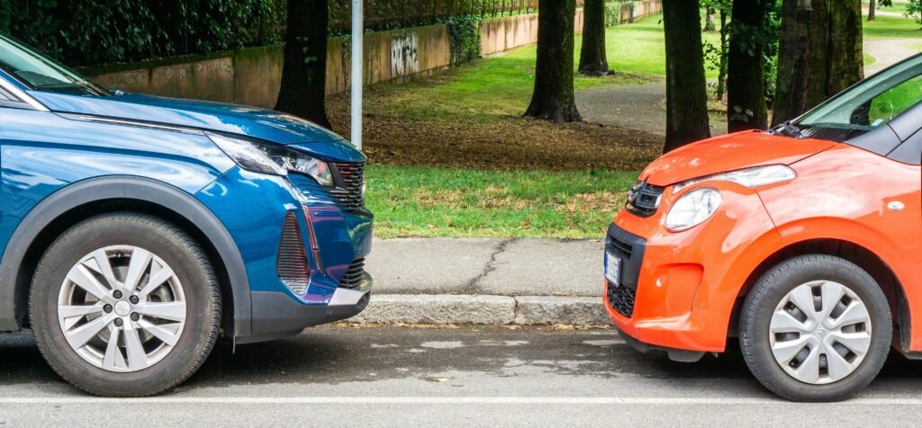 Elektrofahrzeuge von Fahrzeugen mit Verbrennungsmotor