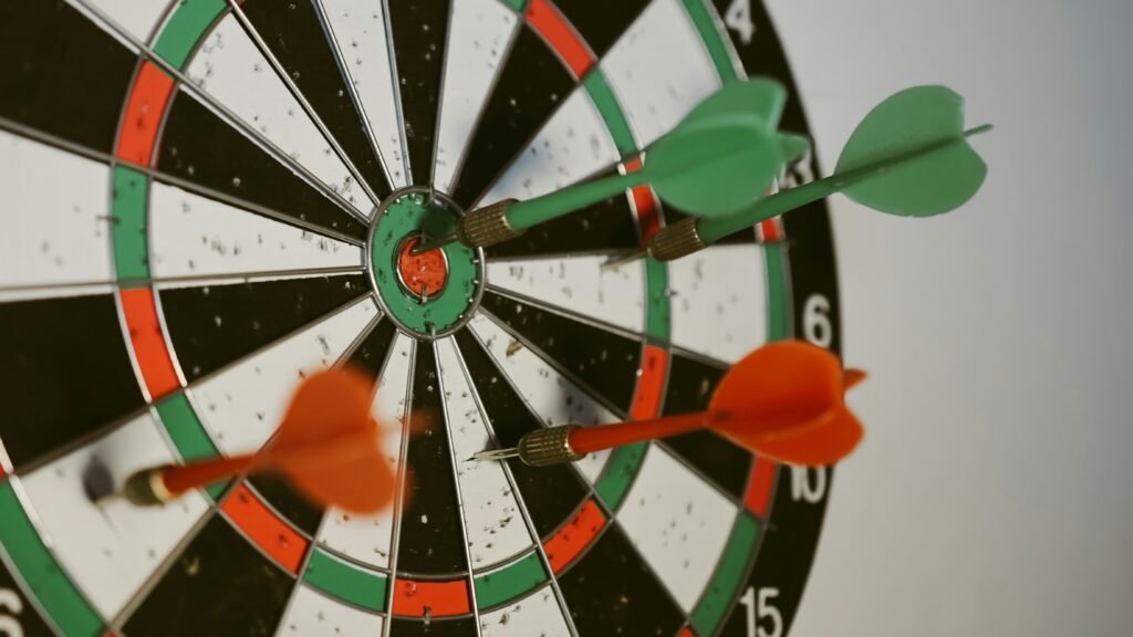 wie hoch muss eine dartscheibe hängen