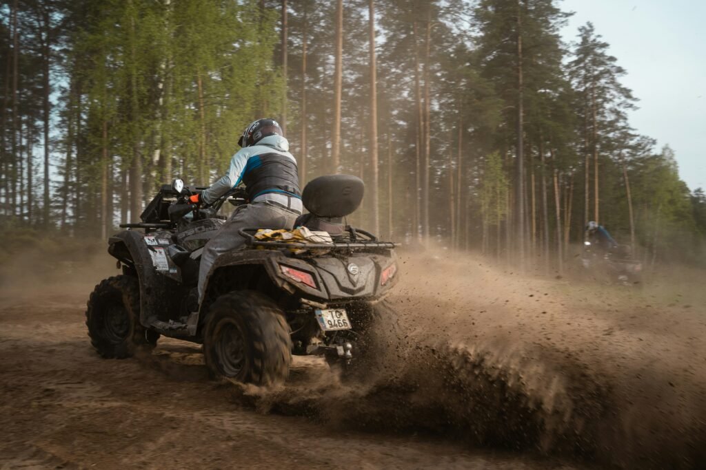 was müssen sie beim fahren mit einem quad beachten