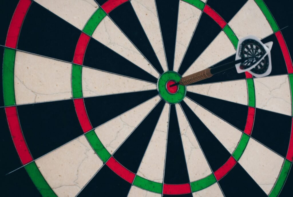 wie hoch hängt die dartscheibe