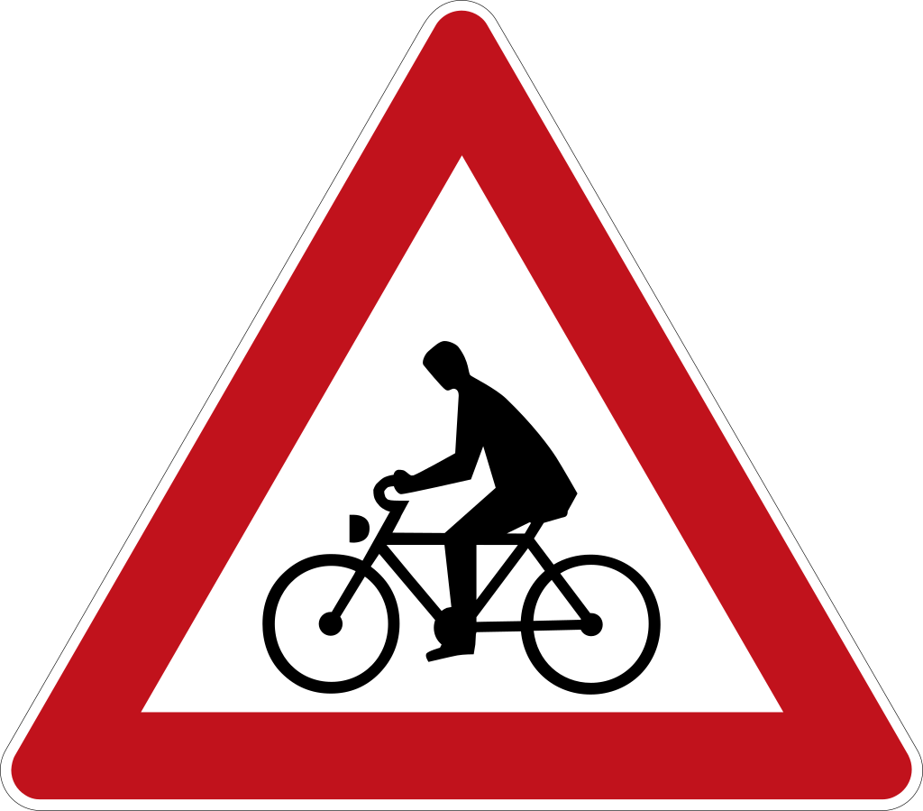 Worauf weist dieses Verkehrszeichen hin fahrrad