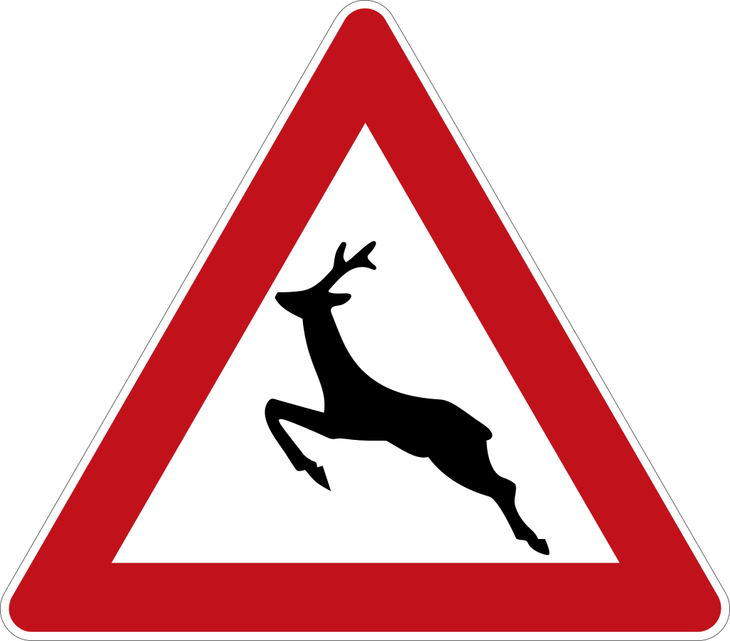Zeichen 142 (Wildwechsel)