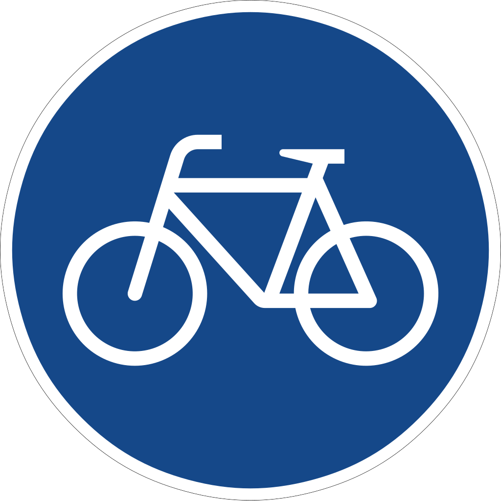 Benutzungspflichtigen Radweg (Zeichen 237)