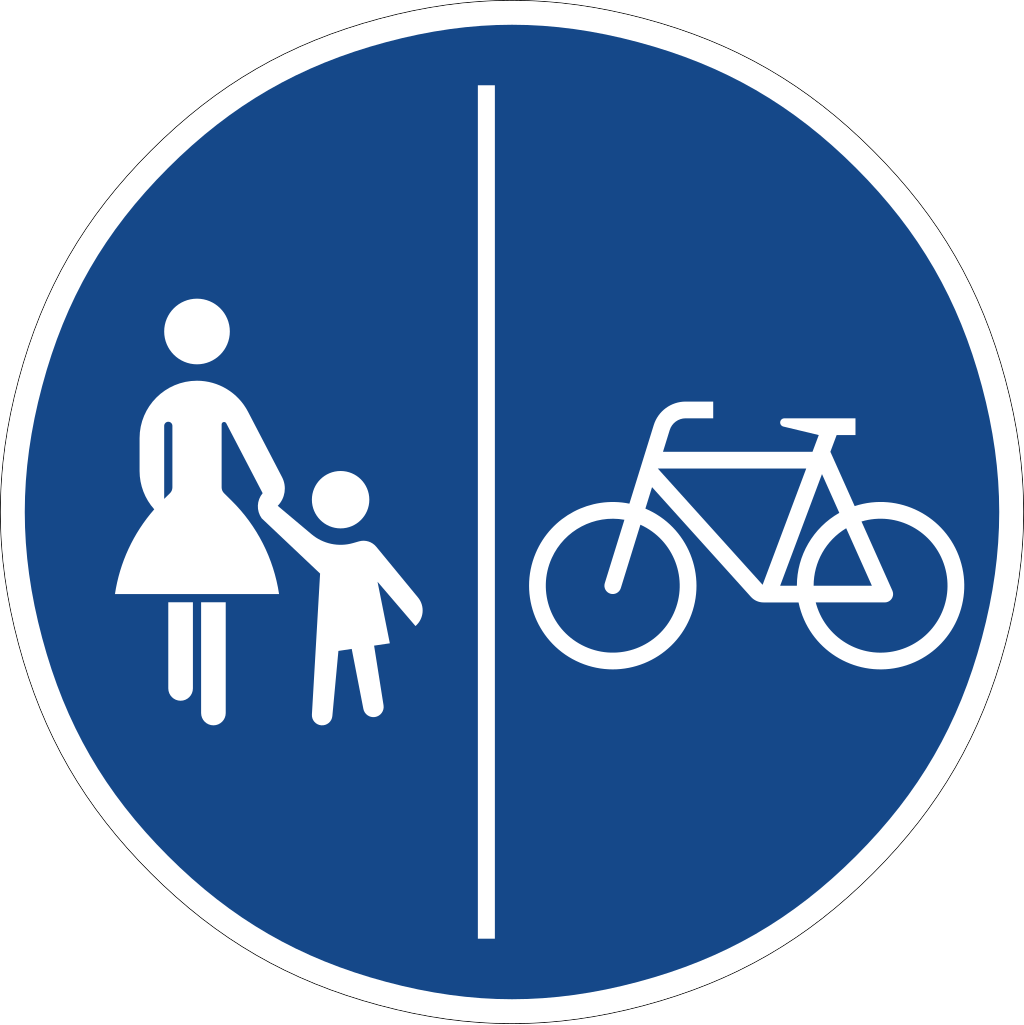 Das Verbotsschild für Radfahrer (Zeichen 254)